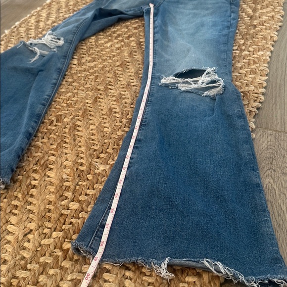 American Eagle super high rise flare jeans size 6 - Picture 8 of 10